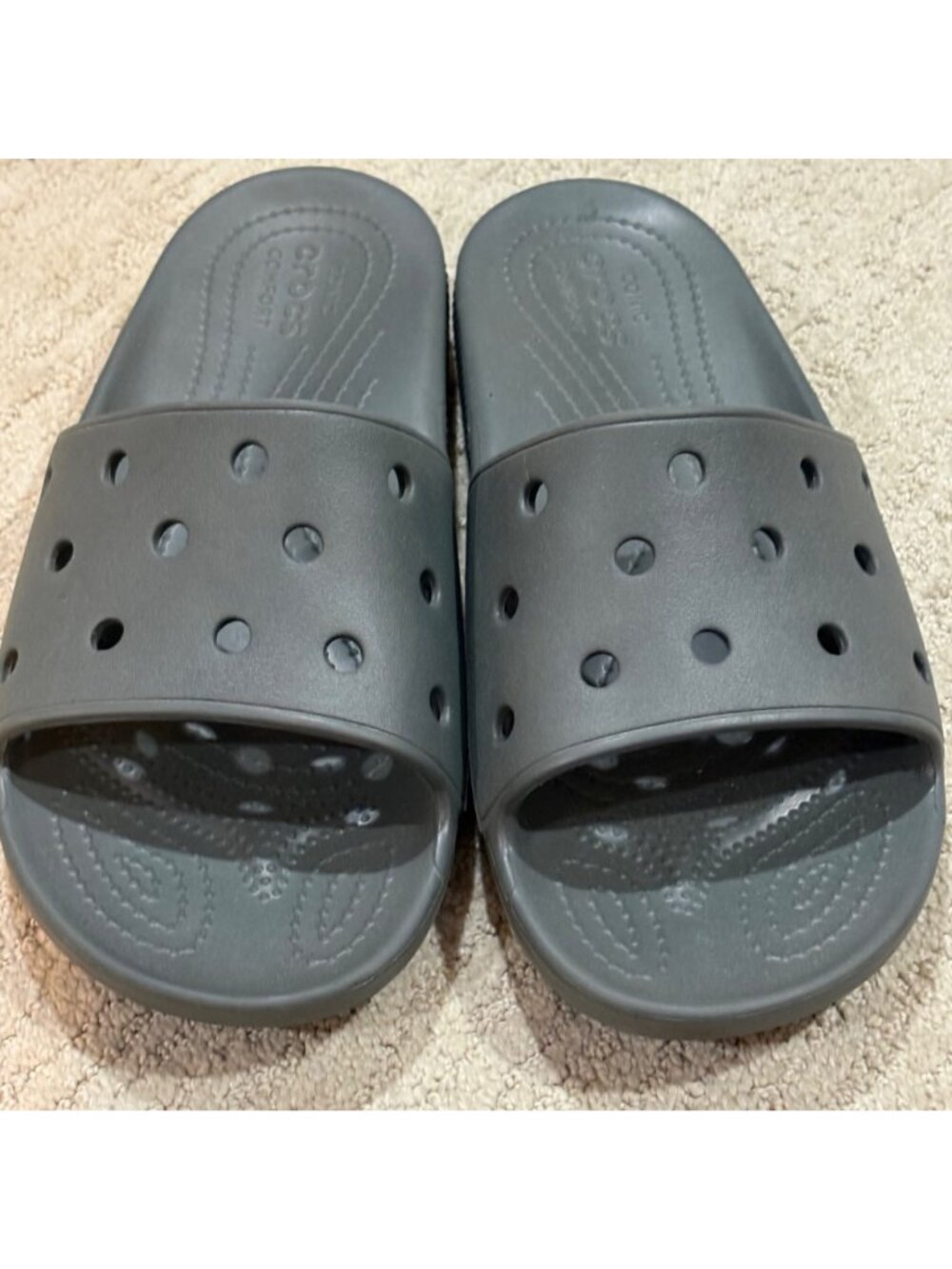 OOFOS OOriginal Black Recovery Flip Flops Size M10/W12 EU 43